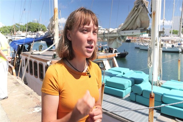 Thunberg tekrar Gazze'ye yelken açıyor<