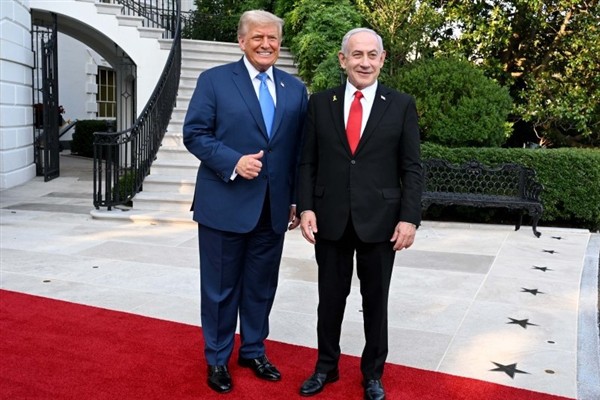 Netanyahu'dan Beyaz Saray'a ziyaret<