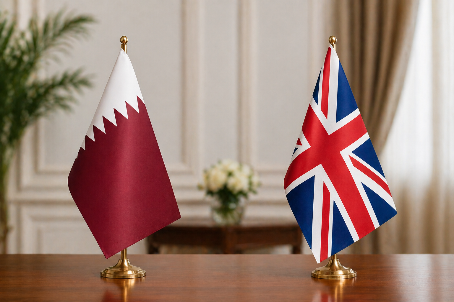 Katar ve İngiltere Sudan’daki gelişmeleri görüştü<