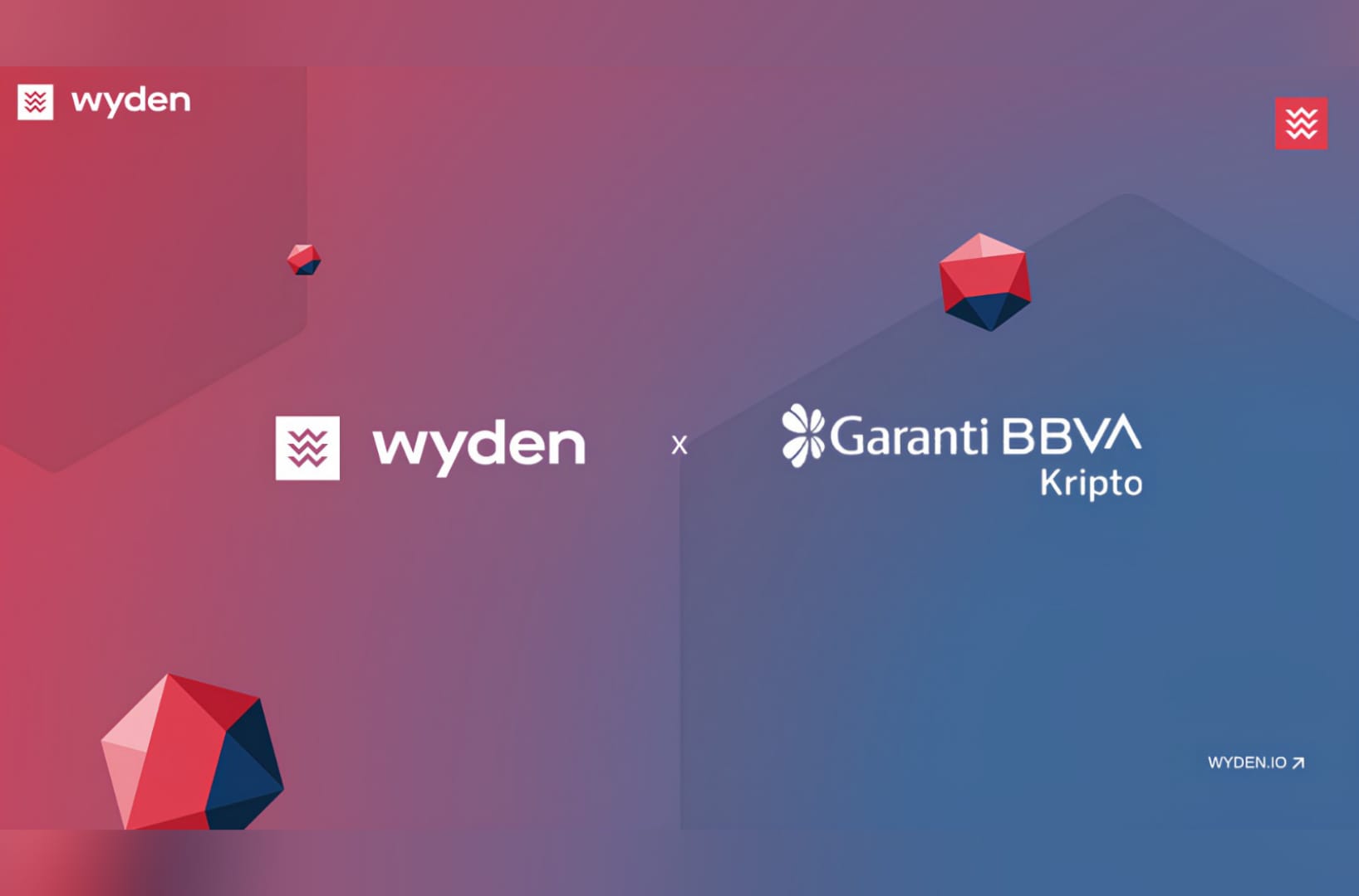 Garanti BBVA Kripto‘dan dijital varlık alım satım hizmetleri için Wyden ile iş birliği<