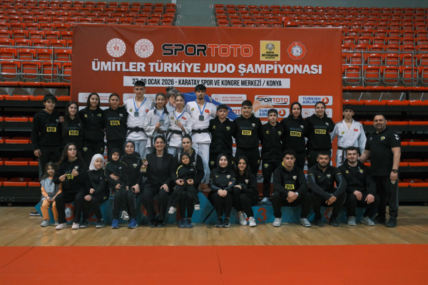 Konya Büyükşehir Belediyespor Judo Takımı ikinci oldu<