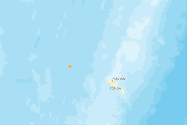 Tonga'da deprem<