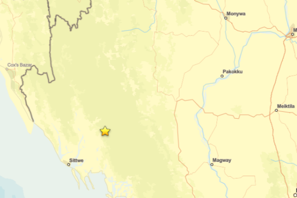 Myanmar'da deprem<
