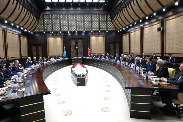 Türkiye-Kazakistan Yüksek Düzeyli Stratejik İş Birliği Konseyi 5'inci toplantısı yapıldı