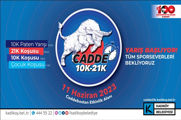 Kadıköy Cadde 10K-21K Koşuları için geri sayım başladı