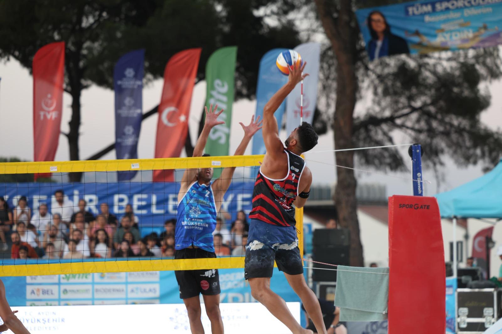 Uluslararası Plaj Voleybolu Türkiye Serisi Aydın etabı tamamlandı<