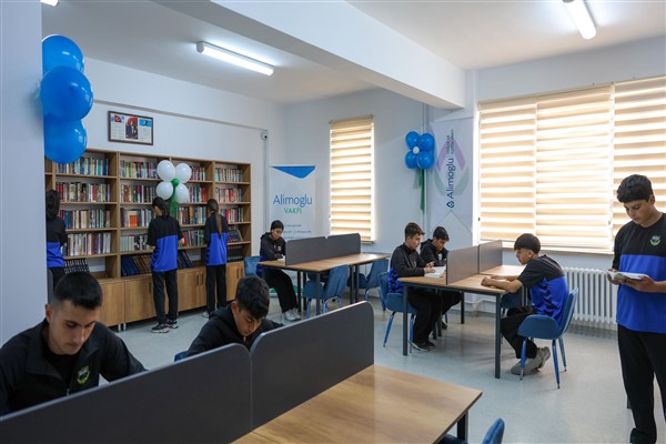 Alimoğlu Vakfı Kütüphanesi’nin altıncısı Malatya’da açıldı<