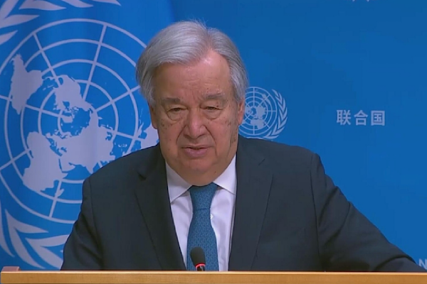 Guterres: Gıda güvensizliğine karşı en iyi koruma barıştır<