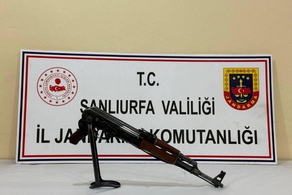 Şanlıurfa'da ruhsatsız silah operasyonu