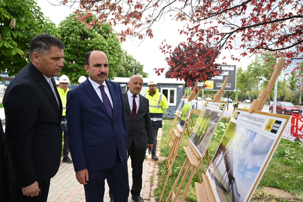 Konya’da yaya güvenliği için üst geçit yapılıyor<