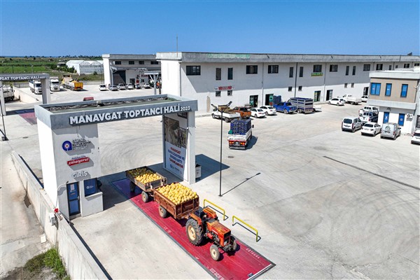Manavgat Toptancı Hal Projesi tamamlandı<