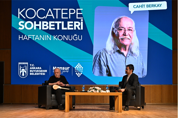 Kocatepe Sohbetleri'nin yeni konuğu Cahit Berkay oldu<