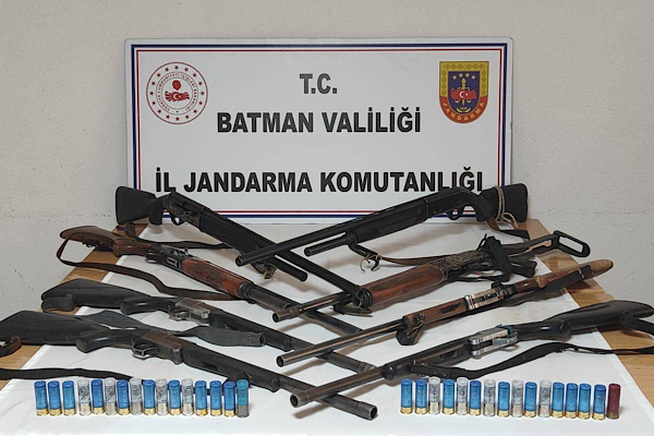 Batman'da kaçakçılık operasyonları