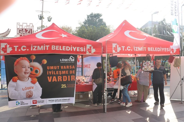 İzmit’te lösemili çocuklar için bağış stantları kurulacak<
