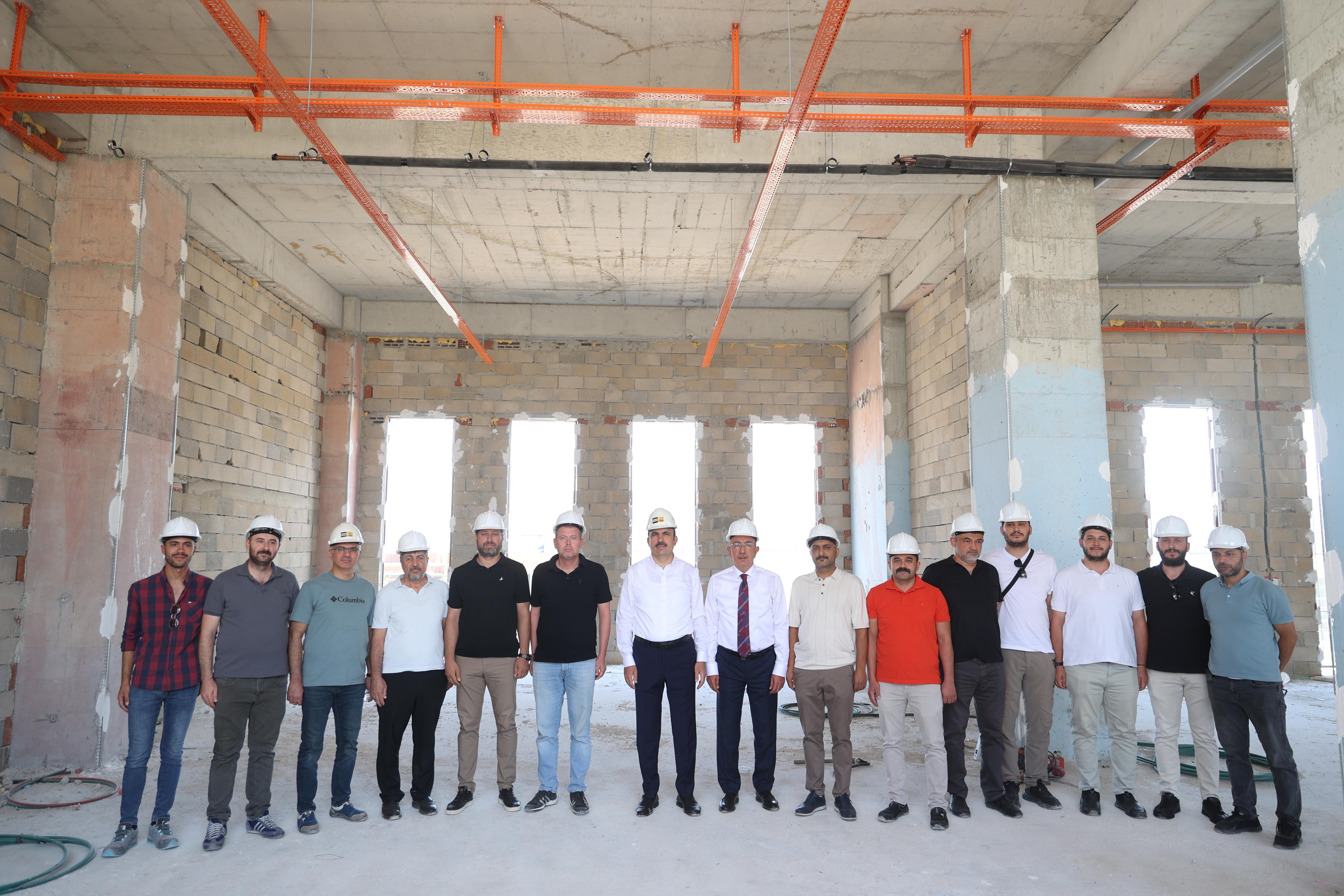 Gödene Gençlik Kampüsü’nde inşaat çalışmaları sürüyor