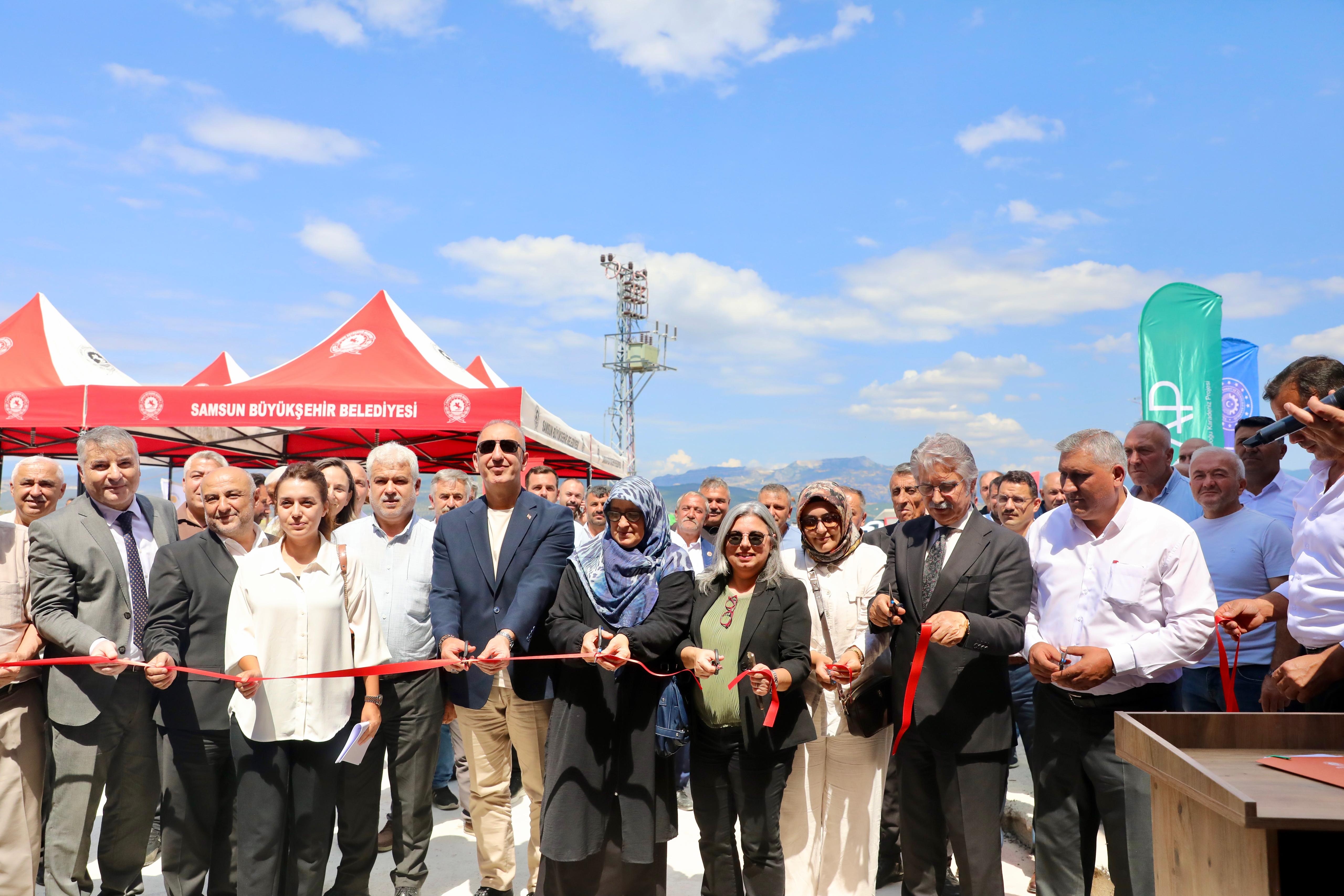 Tohum Eleme Tesisi Vezirköprü’de hizmete açıldı<
