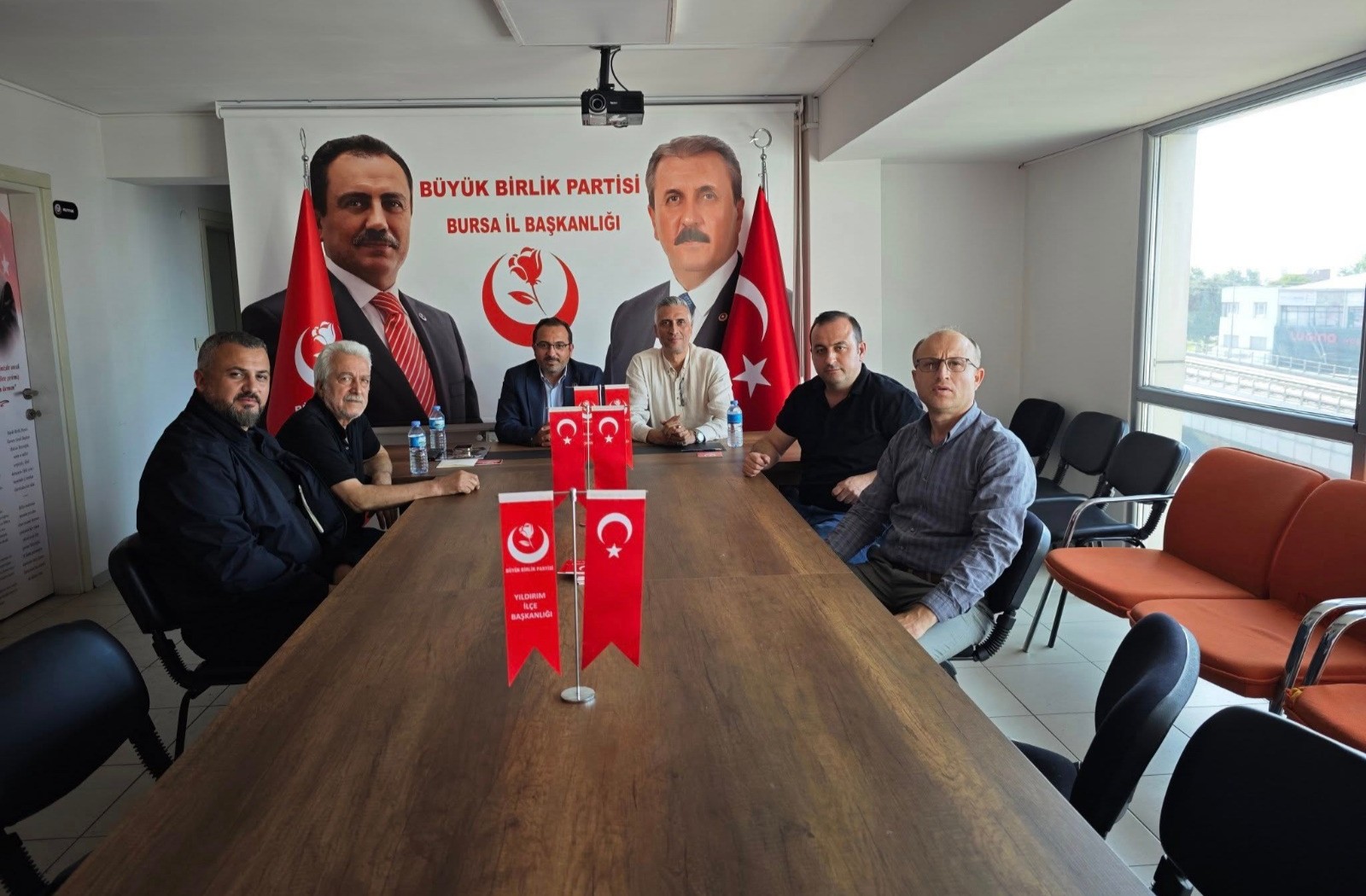 EMEDFED Bursa İl Yönetimi’nden BBP İl Başkanı Eken’e ziyaret<