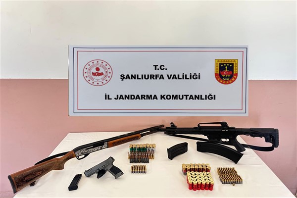 Şanlıurfa'da yasa dışı ruhsatsız silahlanmayla mücadele 