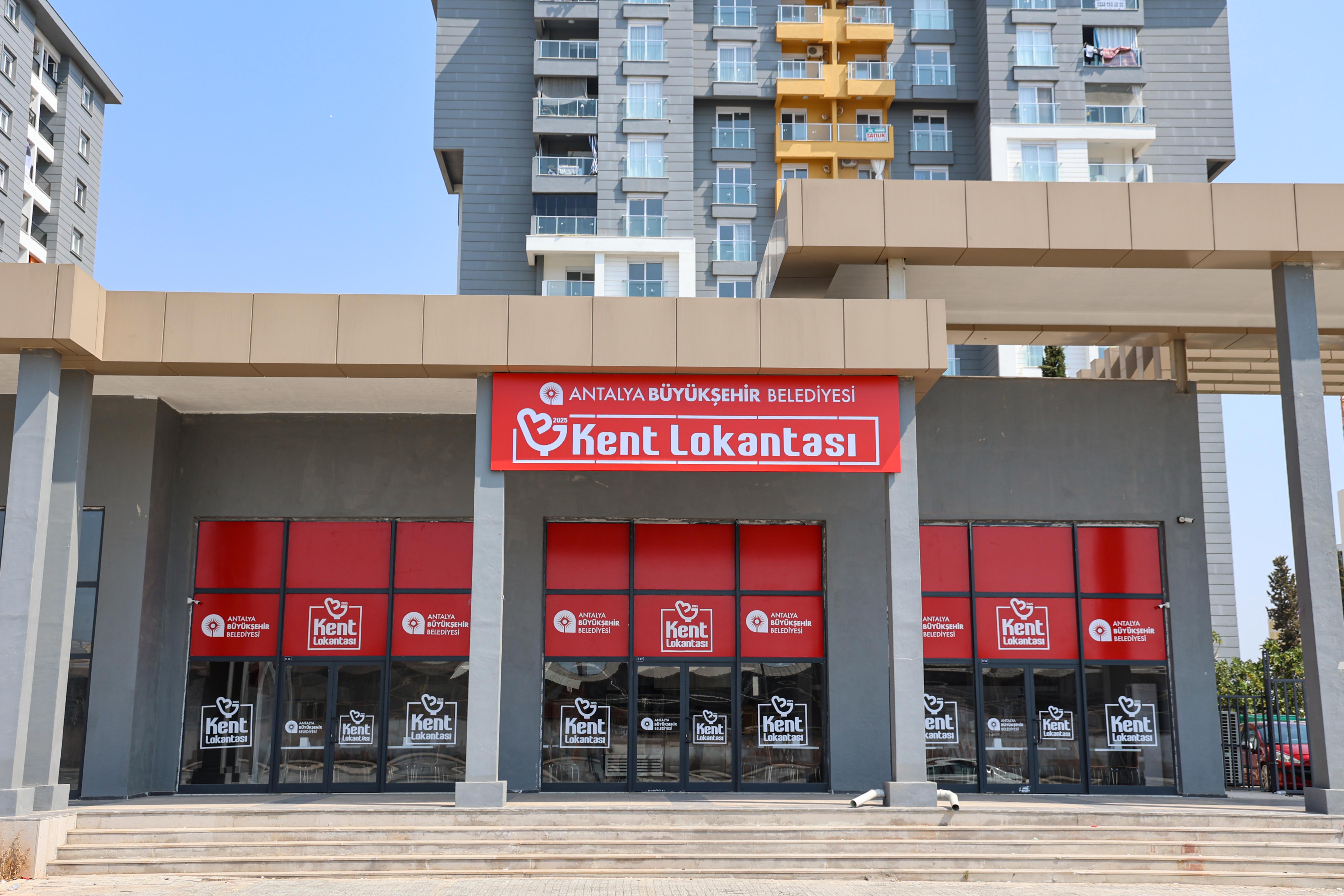 Antalya Büyükşehir Belediyesi Kent Lokantası sayısını arttırıyor<