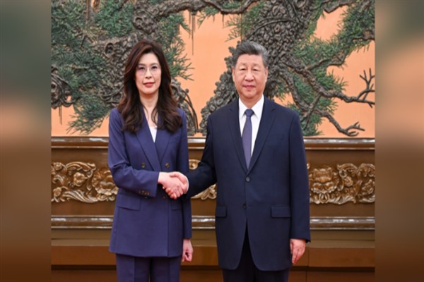 Xi Jinping, KMT Genel Başkanı Cheng Li-wun ile görüştü<