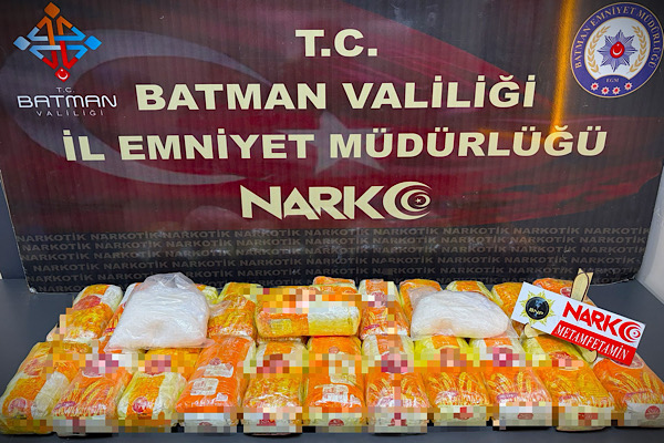 Batman’da uyuşturucu operasyonu<