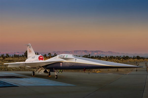 NASA ve Lockheed Martin, X-59 sessiz süpersonik uçağını resmi olarak tanıttı