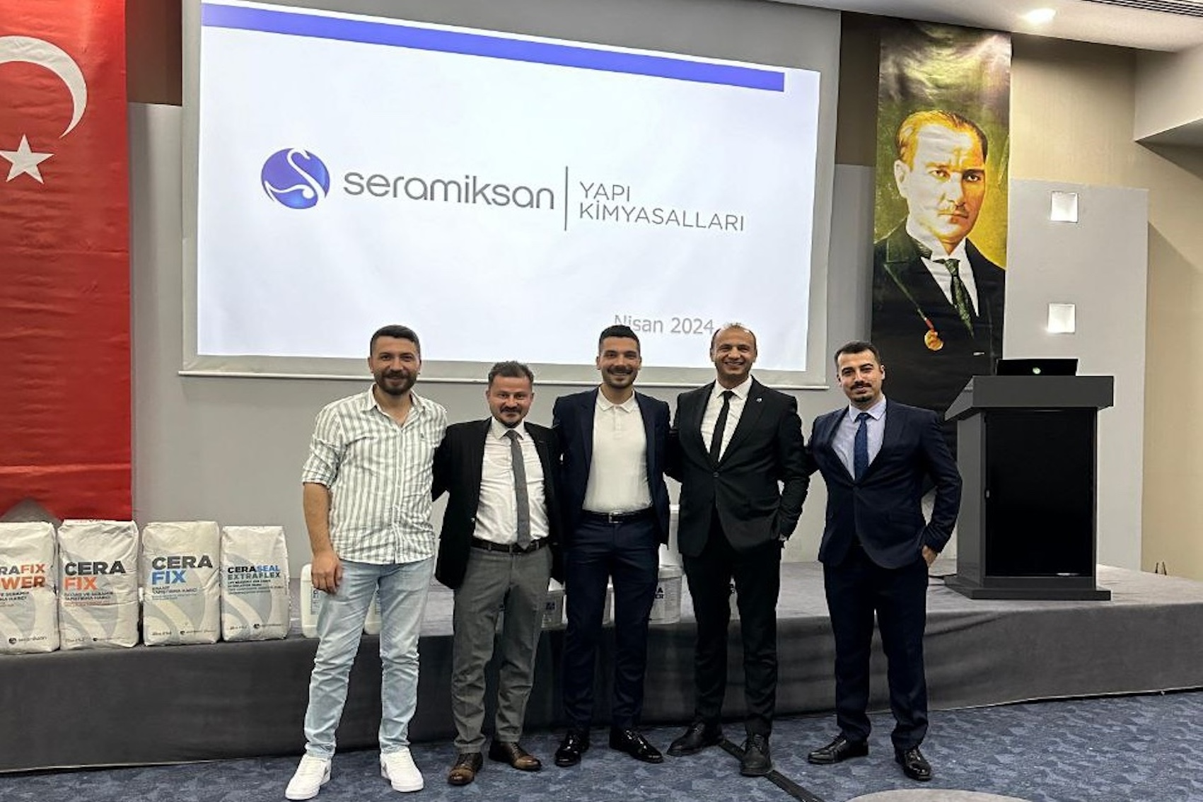 Seramiksan, Yapı Kimyasalları Usta Eğitim Seminerleri’ne Karadeniz’de devam ediyor
