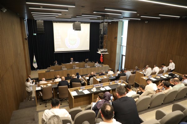 İnegöl Belediyesi’nde temmuz ayı meclis toplantısı yapıldı<