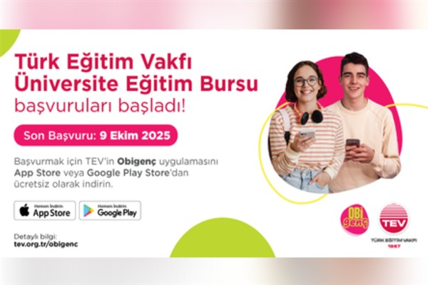 TEV üniversite eğitim bursu başvuruları başladı<