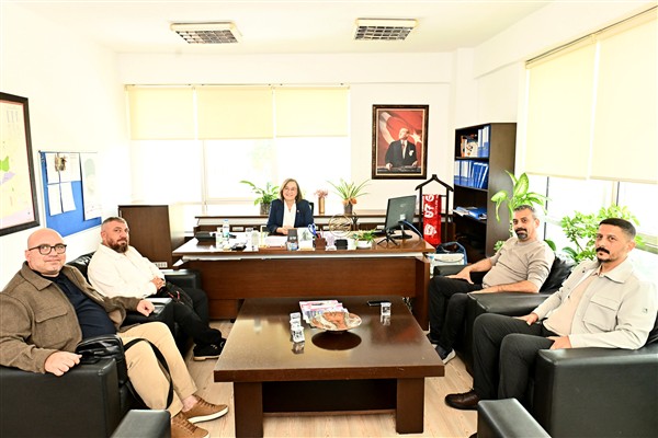 KKTC heyetinden Muratpaşa Belediyesi’ne ziyaret