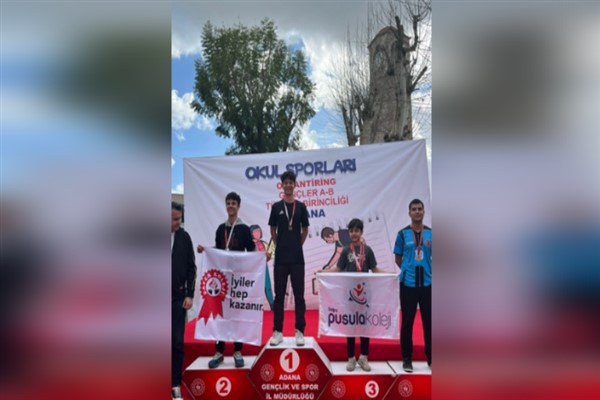 Aliağalı Eymen Vatansever Türkiye Oryantiring Şampiyonu oldu<