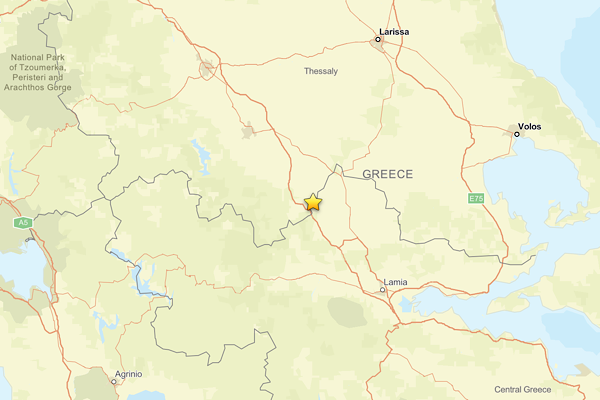 Yunanistan'da deprem<