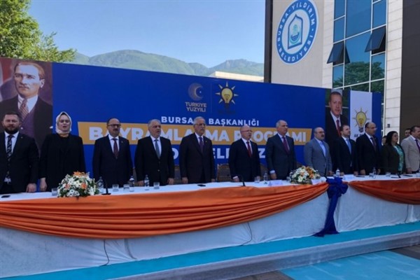 AK Parti Bursa İl Başkanlığı'ndan bayramlaşma programı
