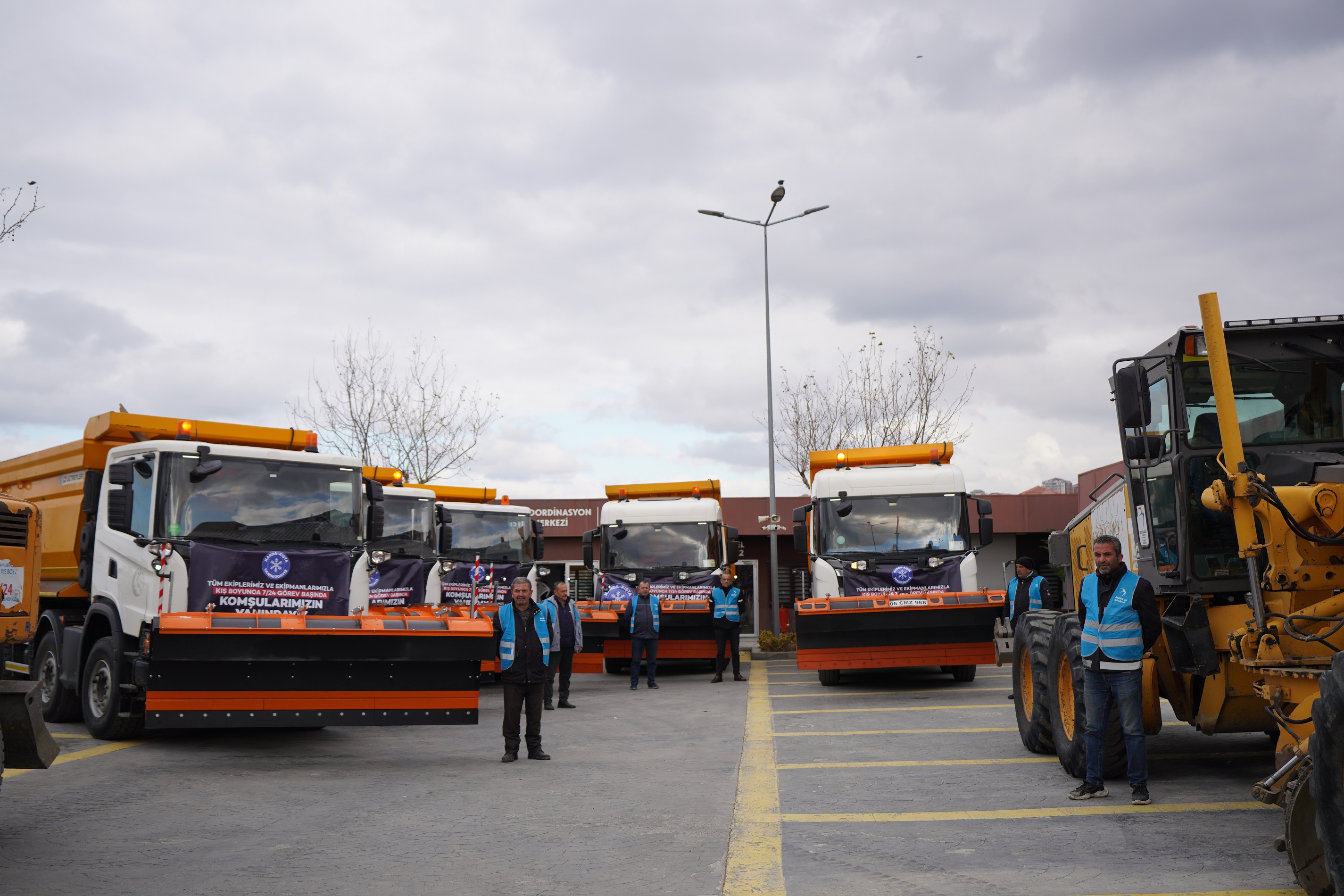 Beylikdüzü’nde kar hazırlıkları tamamlandı <