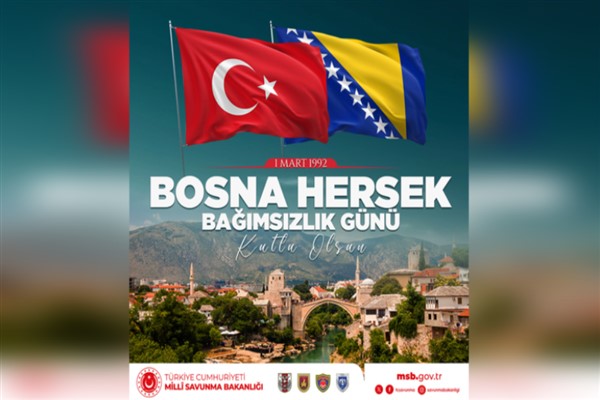 MSB, Bosna Hersek Bağımsızlık Günü'nü kutladı