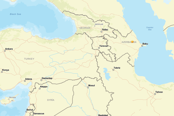 Azerbaycan’da deprem<