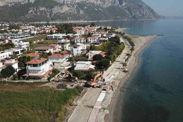 Muğla'da 58 bin metre kanalizasyon hattının 21 bin 706 metresi tamamlandı