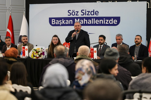 Başkan Özarslan, Kuşcağız Mahallesi sakinleriyle buluştu