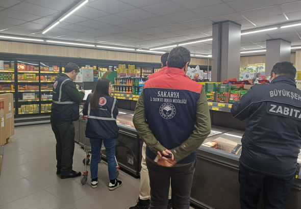 Sakarya'da marketlere yönelik fiyat denetimleri gerçekleştiriliyor<