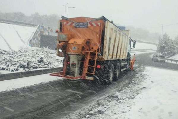 Gaziantep’te karla mücadele <