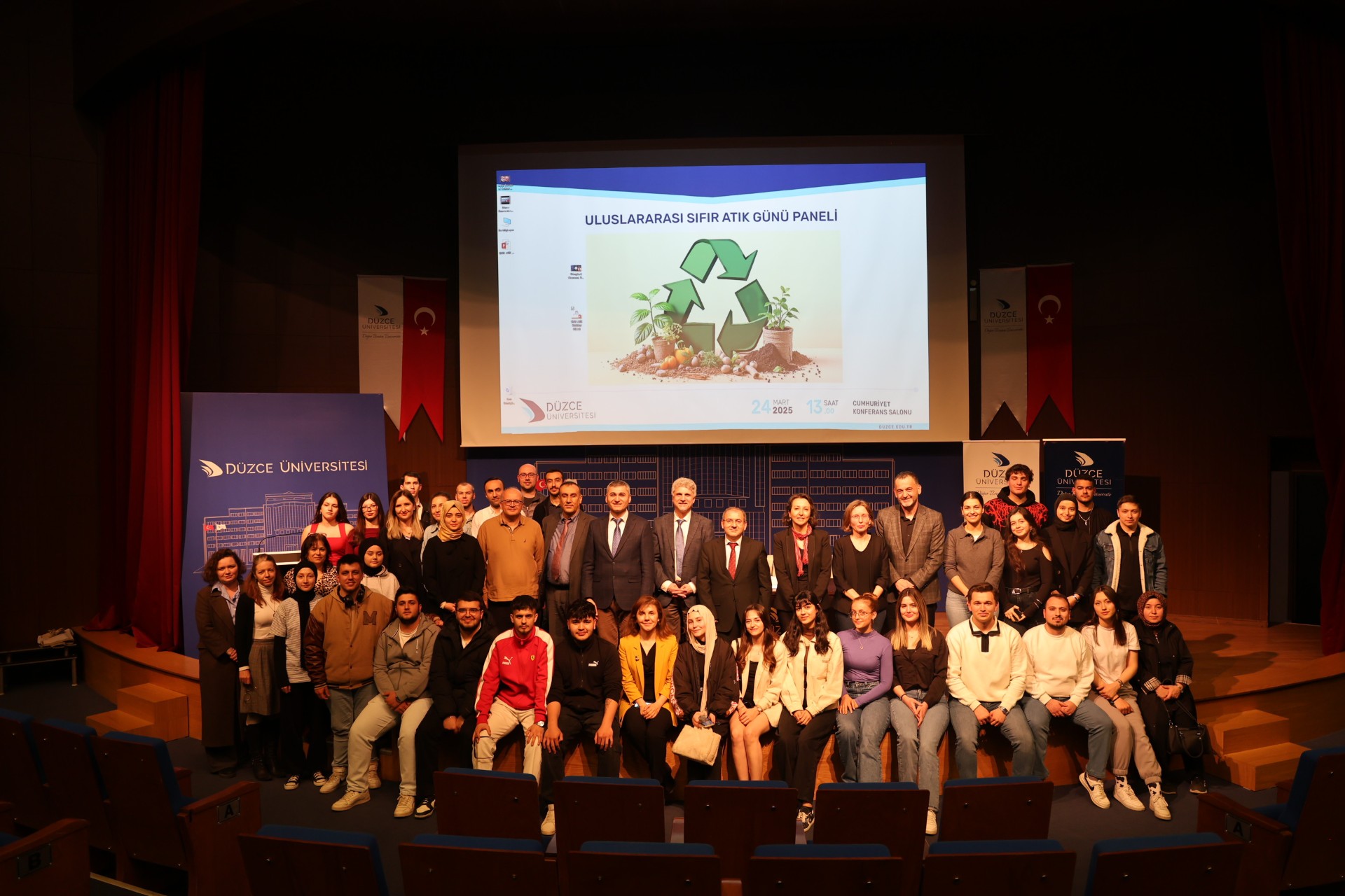 Düzce Üniversitesi’nde Uluslararası Sıfır Atık Günü Paneli gerçekleştirildi