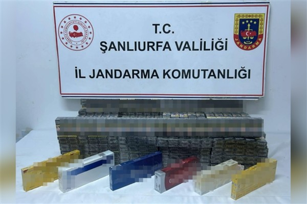 Şanlıurfa’da kaçak tütün ve alkol operasyonu<