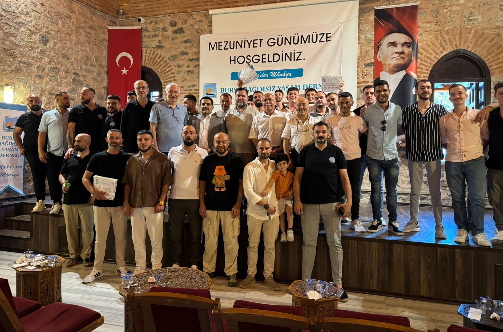 Bursa Bağımsız Yaşam Derneği’nde mezuniyet etkinliği 