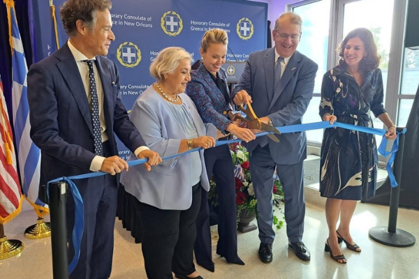 Yunanistan’ın New Orleans Fahri Konsolosluğu yeniden açıldı<