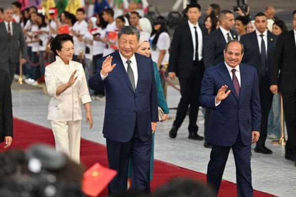 Cumhurbaşkanı Xi Jinping Mısır’da<