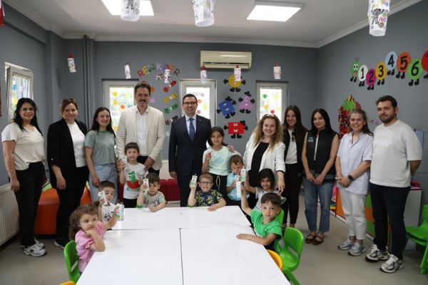Nilüfer’de çocuklara süt desteği<