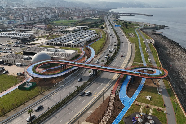 Trabzon'da Ekolojik Köprü tamamlandı<