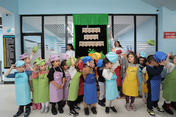 Kayseri’de minikler “Minik Şefler Mutfakta” etkinliğinde buluştu<