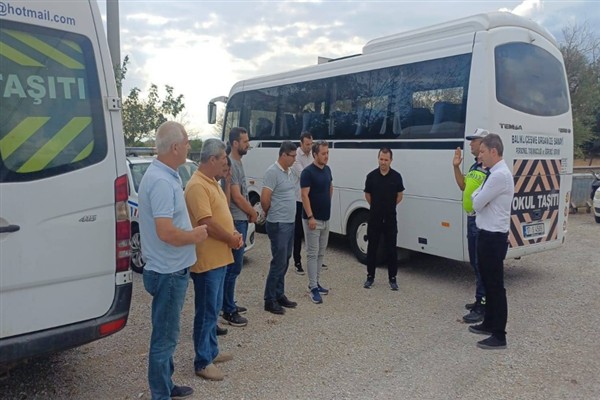 Çanakkale’de öğrenci servislerine denetim<