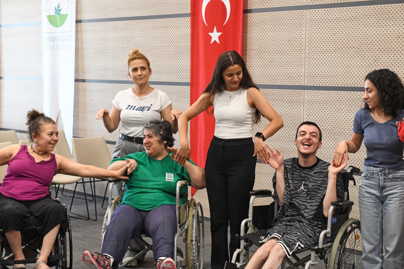  OBAM’da özel bireyler sanat ve müzikle buluştu <